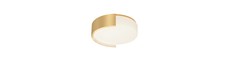 48W LED designer loftslampe - Ø45cm, 3-i-1 CCT, dæmpbar, guld, inkl. fjernbetjening
