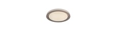 V-Tac 30W/60W/30W LED loftlampe med fjernbetjening - 3-i-1 CCT, dæmpbar, brun kant, inkl. lyskilde