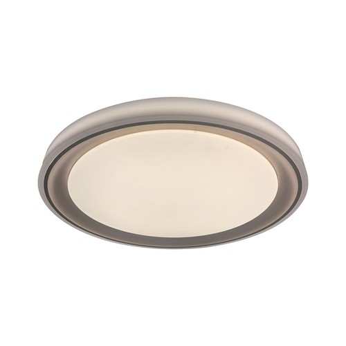V-Tac 30W/60W/30W LED loftlampe med fjernbetjening - 3-i-1 CCT, dæmpbar, brun kant, inkl. lyskilde