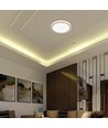 V-Tac 30W/60W/30W Designer loftlampe med fjernbetjening - 3-i-1 CCT, dæmpbar, guld kant, inkl. lyskilde