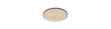 V-Tac 30W/60W/30W Designer loftlampe - CCT, dæmpbar, brun kant, inkl. fjernbetjening
