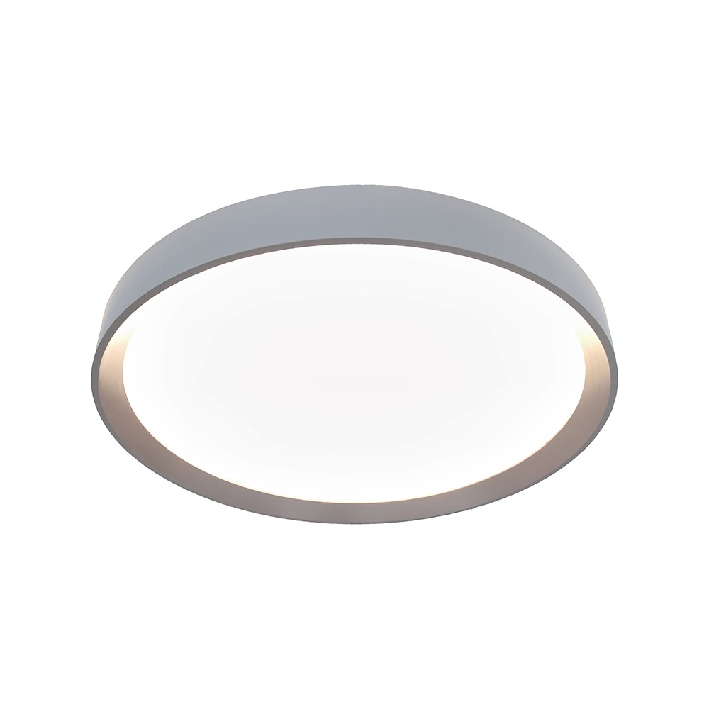 V-Tac 30W/60W/30W Designer loftlampe med fjernbetjening - 3-i-1 CCT, dæmpbar, mørkebrun kant, Ø43cm - Kulør : 3-i-1