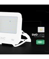 50W LED projektør - 135lm/W, IP65, CREE chip, hvidt hus, 6 års garanti