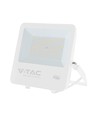 100W LED projektør - 135lm/W, IP65, hvidt hus, 6 års garanti, CREE chip
