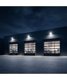100W LED projektør - 135lm/W, IP65, hvidt hus, 6 års garanti, CREE chip