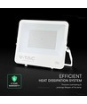 200W LED projektør - 135lm/W, IP65, hvidt hus, Cree chip, 6 års garanti
