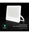 300W V-Tac LED projektør - 135lm/W, IP65, CREE Chip, hvidt hus, 6 års garanti
