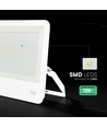 V-Tac 300W LED projektør - 135lm/W, IP65, hvidt hus, CREE Chip, 6 års garanti