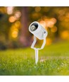 GU10 havespot med spyd - Hvid, aluminium, IP65, uden lyskilde
