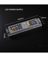 75W / 24V DC Slim strømforsyning til LED strips - 3.1A, IP20 indendørs