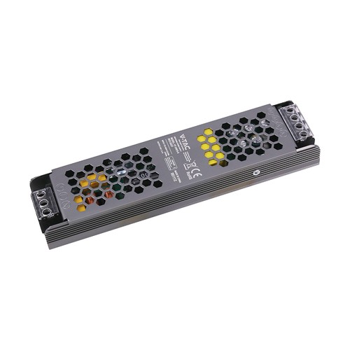 120W / 24V DC Slim strømforsyning til LED strips - 5A, IP20 indendørs
