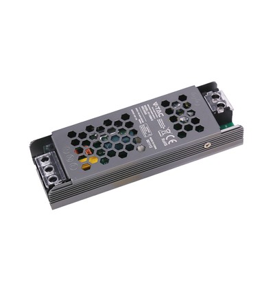 60W / 12V DC Slim strømforsyning til LED strips - 5A, IP20 indendørs