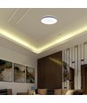 V-Tac 40W LED loftslampe med fjernbetjening - 3-i-1 CCT, dæmpbar, træ finish, Designer Domelight