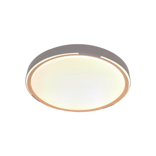 V-Tac 30W/60W/30W LED loftlampe med fjernbetjening - 3-i-1 CCT, dæmpbar, træ-finish, designerlampe