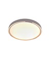 V-Tac 30W/60W/30W LED loftlampe med fjernbetjening - 3-i-1 CCT, dæmpbar, træ-finish, designerlampe