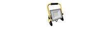 50W LED arbejdslampe med L-stativ - CREE chip, 3m ledning, IP65, 6500K, sort hus