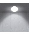 V-Tac loftlampe med mikrobølge sensor - Hvid, til E27 pære, indbygget bevægelsessensor