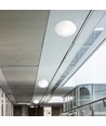 V-Tac loftlampe med mikrobølge sensor - Hvid, til E27 pære, indbygget bevægelsessensor