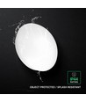 V-Tac loftlampe med mikrobølge sensor - Hvid, til E27 pære, indbygget bevægelsessensor