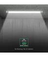 V-Tac 56,6cm 20W LED armatur - 120lm/W, 3-i-1 CCT, Slim, inkl. lyskilde