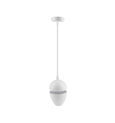V-Tac 9W LED pendel - 3000K, hvid hus