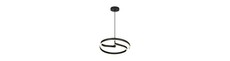 25W LED designer pendel - Ø40cm, Sandy Black, 4000K, dekorativ loftlampe