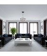 25W LED designer pendel - Ø40cm, Sandy Black, 4000K, dekorativ loftlampe
