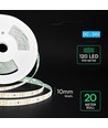 V-Tac 20m 8W/m Ultra Long LED strip - 24V, IP20, 4000K, 120 LED pr. meter