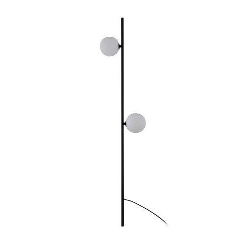 2 stk. 3W LED havelampe - Sort, IP65, 3000K, inkl. lyskilde