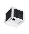 V-Tac 9W LED solcelle væglampe med sensor - CCT, IP65, hvidt hus, PIR sensor