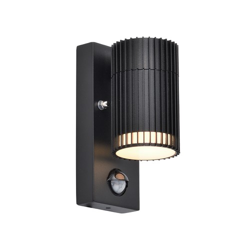 GU10 væglampe med PIR sensor - IP44 udendørs, uden lyskilde