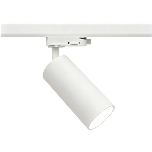 10W 3-faset RA97 dæmpbar skinnespot - 110lm/w, hvid