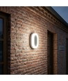 11W Oval sensor væglampe - PIR sensor, 5000K, IP65, 825lm