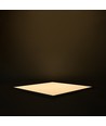60x60 LED panel, 30W - Højde:8mm, RA90, DALI / push dæmpbar, UGR19, hvid kant