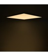 60x60 LED panel, 30W - Højde:8mm, RA90, DALI / push dæmpbar, UGR19, hvid kant