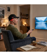 Lysterapi kasket, infrarød - Trådløs, USB-C opladning, Rødt og Nærinfrarødt lys