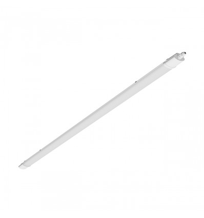 150cm Gennemfortrådet Værkstedslampe LED - 45W LED armatur, 5400lm, IP65