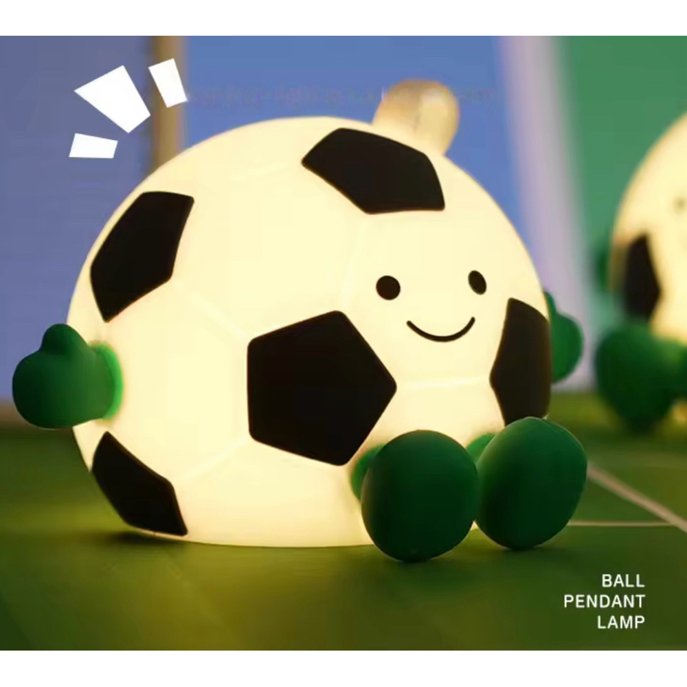 MOCHI Fodbold natlampe Farveskift + varm hvid - Dæmpbar, IP20 indendørs - Dæmpbar : Dæmpbar, Kulør : RGB + Varm Hvid