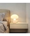 Opladelig LED svampe bordlampe - Hvid, touch dæmpbar, CCT, IP54