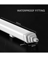 120cm 36W vandtæt komplet LED armatur - IP65, 120lm/W, CREE Chip, 6500K, 6 års garanti