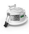 PIR bevægelses- og lyssensor 1200W - Hvid, indbygget sensor
