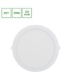 24W Dure 3 LED loftslampe - CCT, IP54, Ø22,5cm, hvid, 110° lysvinkel