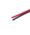10m Kabel rød/sort - 2x0,35mm², 12V-24V, til LED strip