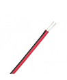 10m Kabel rød/sort - 2x0,35mm², 12V-24V, til LED strip