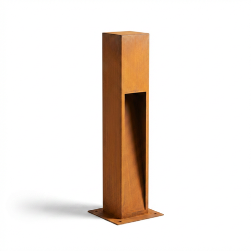 Corten havelampe - 70 cm, 12W, IP65 udendørs, inkl. lyskilde