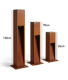 Corten havelampe - 100 cm, 12W, IP65 udendørs, inkl. lyskilde