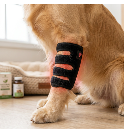 Lysterapi bind til hund eller kat - Infrarød, Batteri