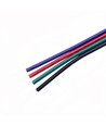 20m RGB Kabel - 4x0,35mm², 12V-24V, til LED strip
