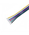 10m RGBCCT Kabel - 6x0,35mm², 12V-24V, til LED strip