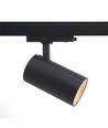 29W 3-faset skinnespot RA98 - 110lm/w, 38 grader, sort